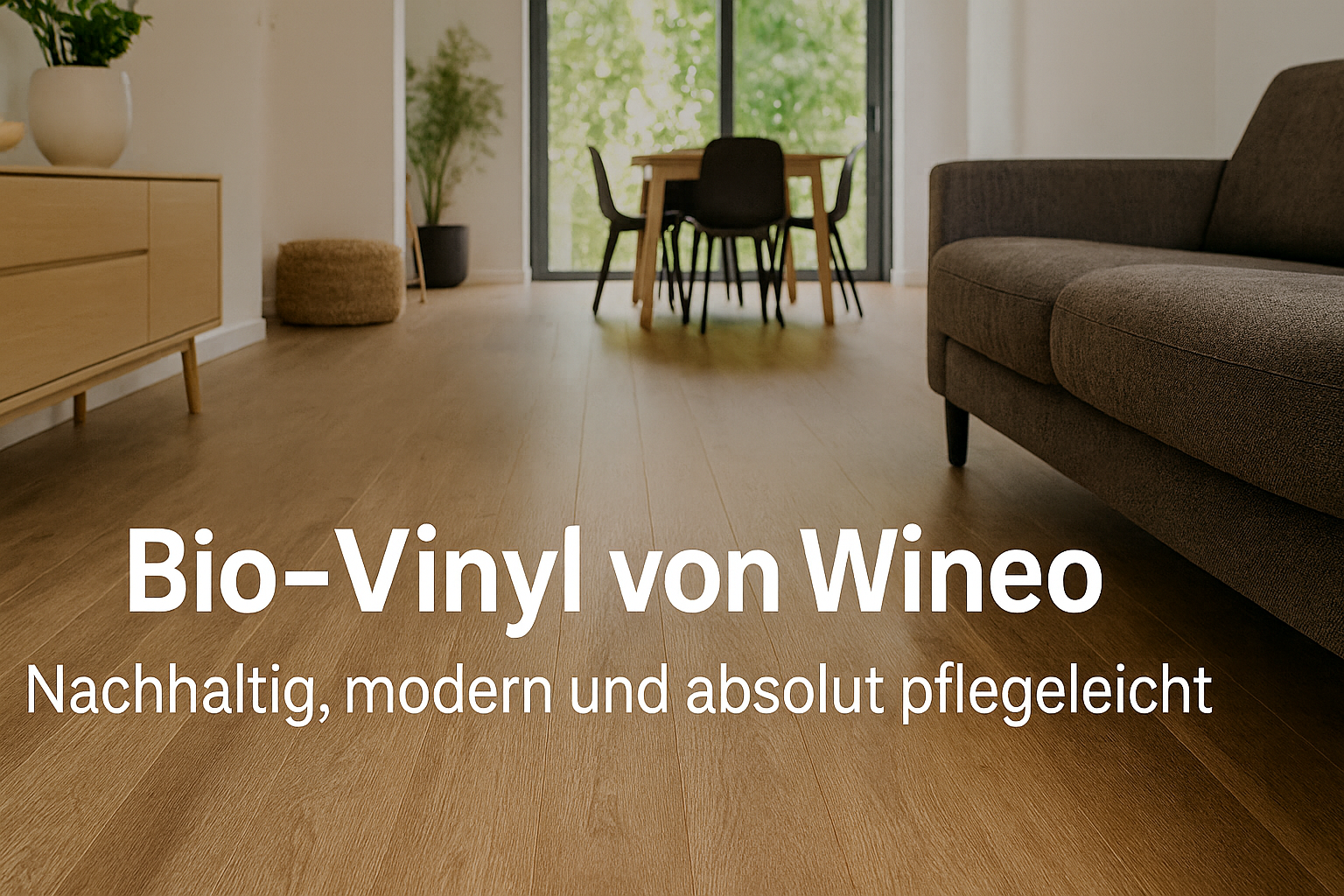 Bio-Vinyl von Wineo – Nachhaltig, modern und absolut pflegeleicht