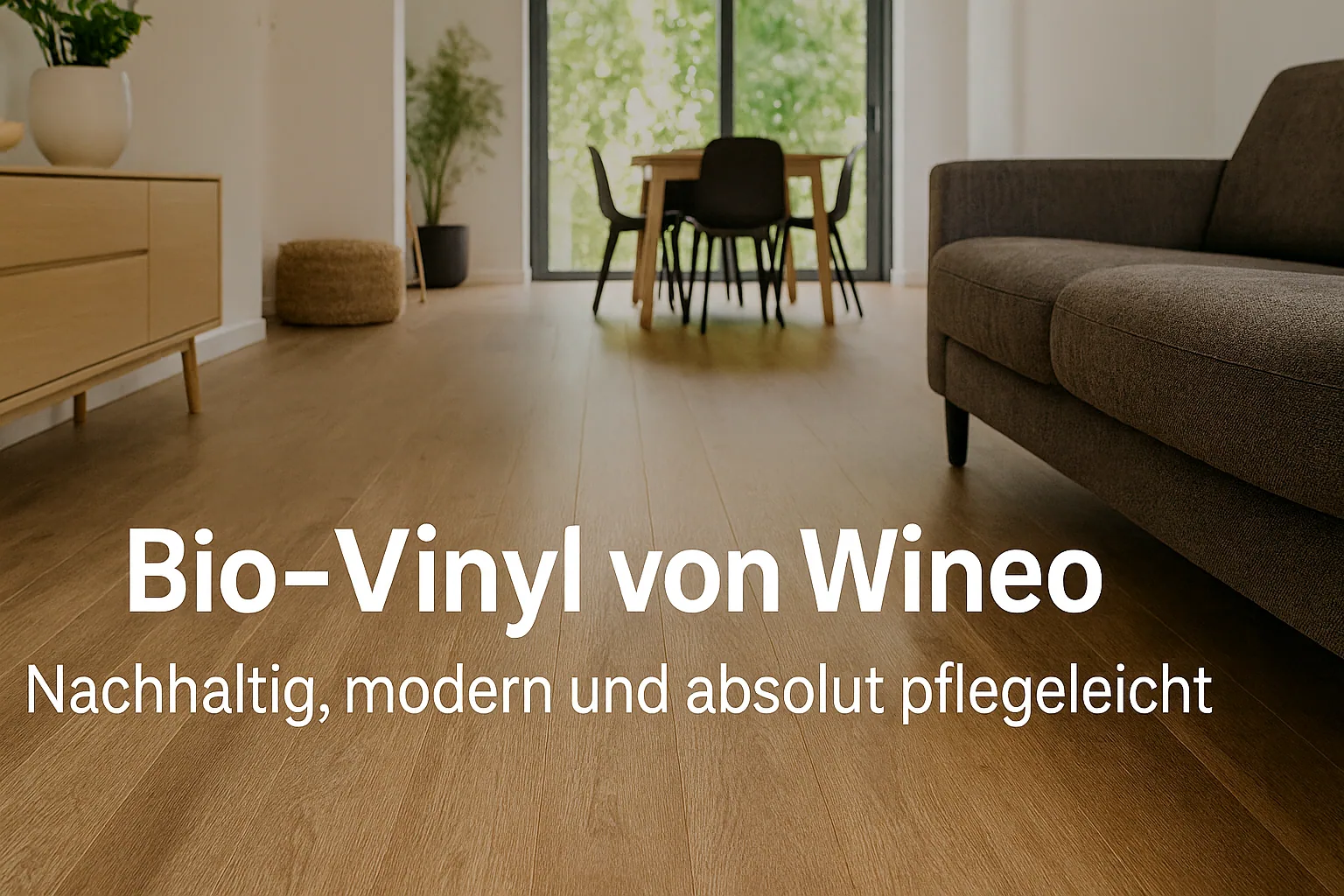Bio-Vinyl von Wineo – Nachhaltig, modern und absolut pflegeleicht
